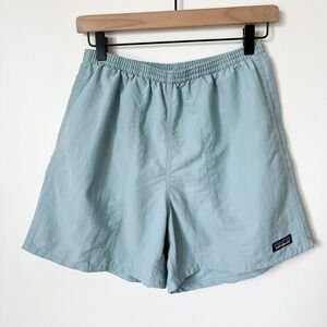 Patagonia Baggies Shorts 5" Mens Small Light Blue Outdoor Camping Athletic Swim